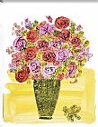 Andy Warhol Wall Art - Basket of Flowers